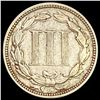 Image 2 : 1875 Nickel Three Cent NEARLY UNCIRCULATED