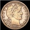 1909 Barber Quarter LIGHTLY CIRCULATED