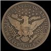 Image 2 : 1892 Barber Half Dollar NICELY CIRCULATED NICELY