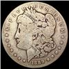 Image 1 : 1889-CC Morgan Silver Dollar NICELY CIRCULATED