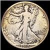 Image 1 : 1917 Walking Liberty Half Dollar NICELY CIRCULATED