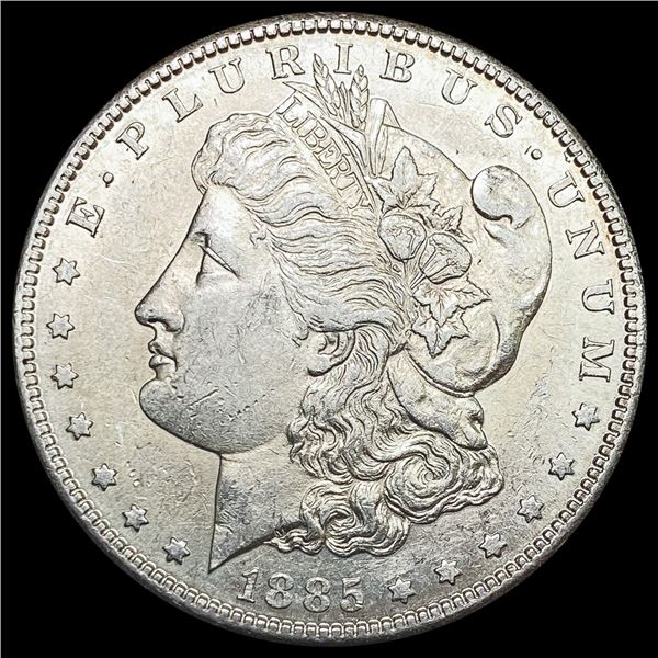1885-S Morgan Silver Dollar CLOSELY UNCIRCULATED