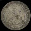 Image 2 : 1846 Seated Liberty Dollar NICELY CIRCULATED NICE