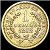 Image 2 : 1852 Rare Gold Dollar CLOSELY UNCIRCULATED