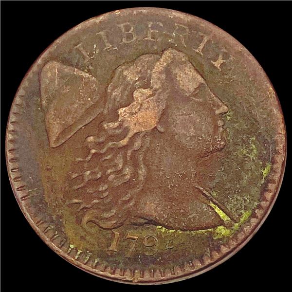 1794 Liberty Cap Large Cent NICELY CIRCULATED
