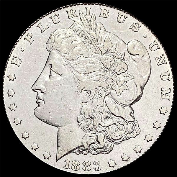 CLOSELY UNCIRCULATED 1883-CC Silver Morgan Dollar