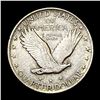 Image 2 : NEARLY UNCIRCULATED 1921 Silver Standing Liberty Quarter