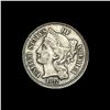 Image 1 : LIGHTLY CIRCULATED 1872 Nickel Three-Cent Piece