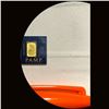 Image 1 : UNCIRCULATED PAMP Suisse 1g Gold Bar .9999 Fine in Assay Card
