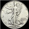 Image 1 : UNCIRCULATED 1938 Silver Half Dollar Walking Liberty