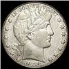 Image 1 : CLOSELY UNCIRCULATED 1908-S Silver Barber Half Dollar
