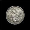 Image 1 : UNCIRCULATED 1870 Nickel Three-Cent Piece