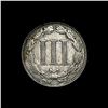 Image 2 : UNCIRCULATED 1870 Nickel Three-Cent Piece