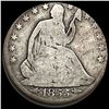 Image 1 : NICELY CIRCULATED 1855-O Silver Half Dollar (Seated Liberty)