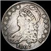 Image 1 : NICELY CIRCULATED 1807 Capped Bust Half Dollar