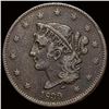 Image 1 : LIGHTLY CIRCULATED 1839 Large Cent Coronet Head