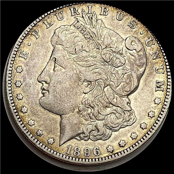 CLOSELY UNCIRCULATED 1896-S Silver Morgan Dollar