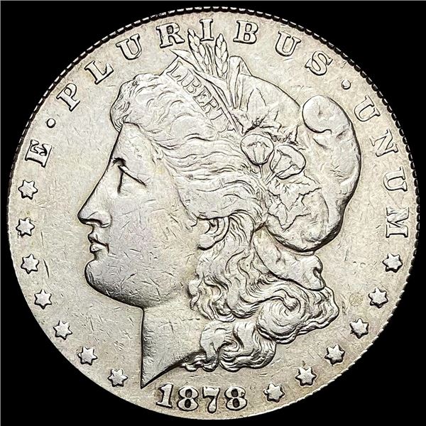 CLOSELY UNCIRCULATED 1878 Silver Morgan Dollar