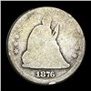 Image 1 : NICELY CIRCULATED 1876 Seated Liberty Half Dollar