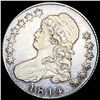 Image 1 : CLOSELY UNCIRCULATED 1814 Capped Bust Half Dollar