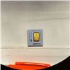 Image 2 : UNCIRCULATED PAMP Suisse 1g Gold Bar .9999 Fine in Assay Card