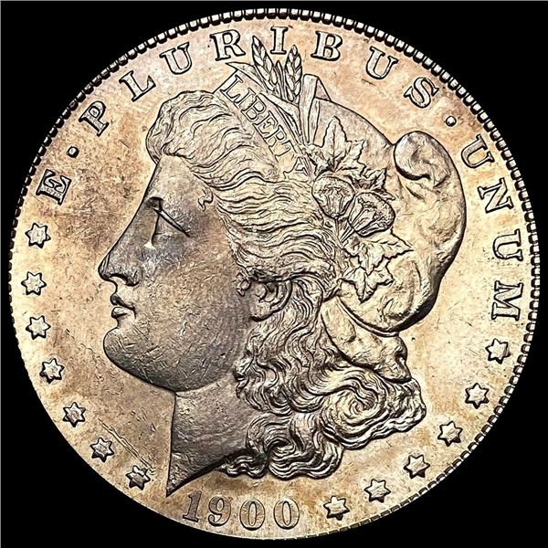 UNCIRCULATED 1900-S Silver Morgan Dollar