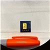 Image 1 : UNCIRCULATED PAMP Suisse 1g Gold Bar .9999 Fine in Assay