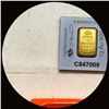 Image 2 : UNCIRCULATED PAMP Suisse 1g Gold Bar .9999 Fine in Assay Card