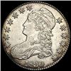 Image 1 : CLOSELY UNCIRCULATED 1830 Capped Bust Half Dollar