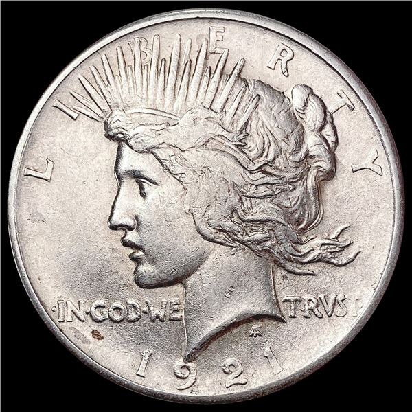 1921 Silver Peace Dollar CLOSELY UNCIRCULATED