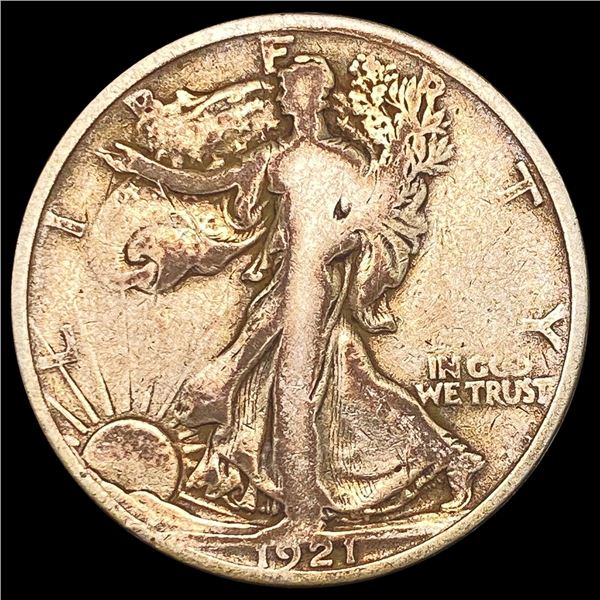1921 Walking Liberty Half Dollar NICELY CIRCULATED