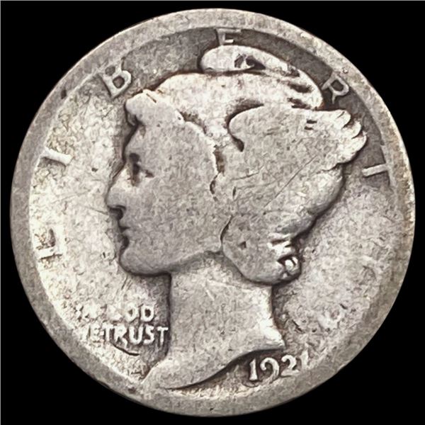 1921 Mercury Dime NICELY CIRCULATED NICELY CIRCUL
