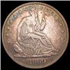 Image 1 : 1869 Seated Liberty Half Dollar NEARLY UNCIRCULATE