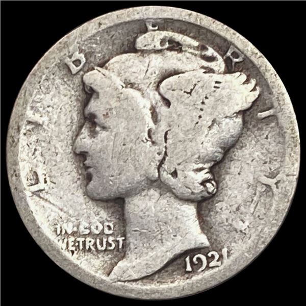 1921 Mercury Dime NICELY CIRCULATED NICELY CIRCUL
