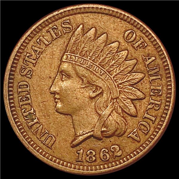 1862 Indian Head Cent CLOSELY UNCIRCULATED