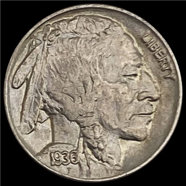 1936 Buffalo Nickel CHOICE BU CHOICE BU