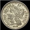 Image 1 : 1867 Three-Cent Nickel CLOSELY UNCIRCULATED CLOSE