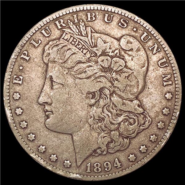 1894-S Morgan Silver Dollar LIGHTLY CIRCULATED