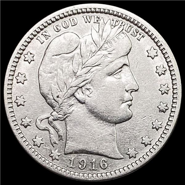 1916-D Barber Quarter CLOSELY UNCIRCULATED CLOSEL