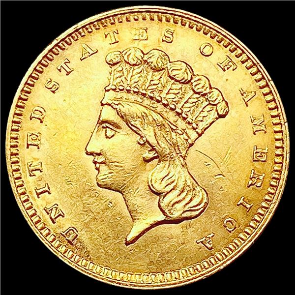 1862 Rare Gold Dollar UNCIRCULATED
