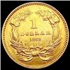 Image 2 : 1862 Rare Gold Dollar UNCIRCULATED