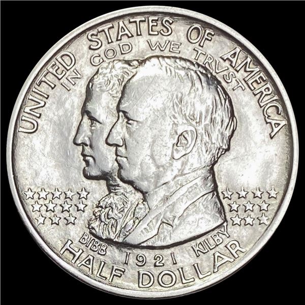 1921 Alabama Centennial Half Dollar CLOSELY UNCIR