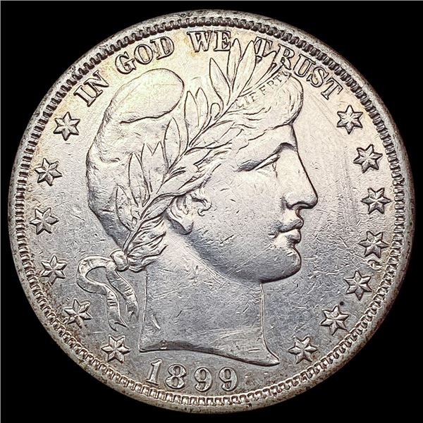 1899 Barber Half Dollar CLOSELY UNCIRCULATED