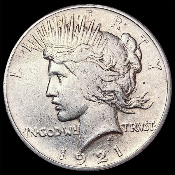 1921 Silver Peace Dollar CLOSELY UNCIRCULATED