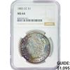 Image 1 : 1883-CC Morgan Silver Dollar NGC MS64