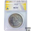Image 1 : 1903 Morgan Dollar ANACS MS60