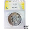 1935 Peace Dollar ANACS MS61