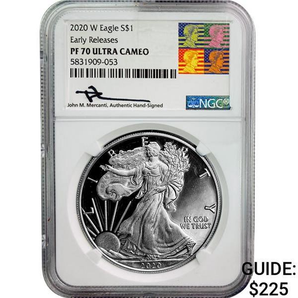 2020-W American Silver Eagle NGC PF70 UC