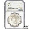 Image 1 : 1880 Morgan Silver Dollar NGC MS64