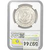 Image 2 : 1880 Morgan Silver Dollar NGC MS64